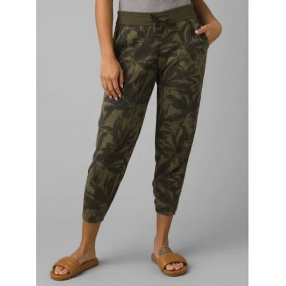 NWT Prana Cozy Up Ankle Jogger Sweatpant in Sage Camo - Size Small - Picture 13 of 14